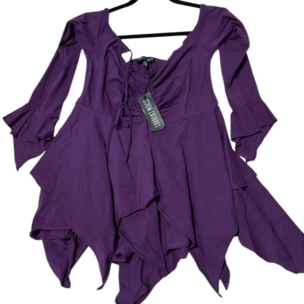 Purple F is for Fairies Dress by Dollskill